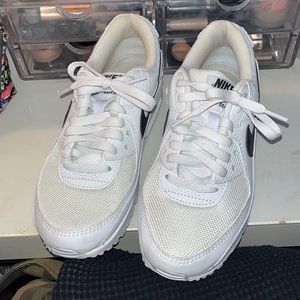 Nike air max 90 white with black